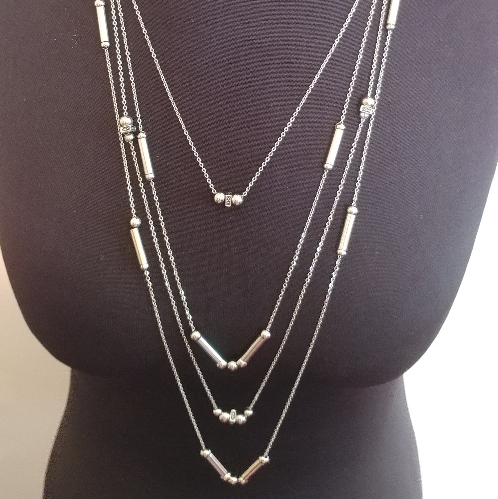 4 individual strand necklace's.
